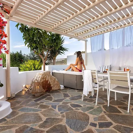 Luxury 1 Bedroom The Cobble Private Jacuzzi Private Terrace Naousa *