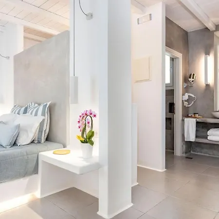 Luxury Paros Votsalo 1 Bedroom With Jacuzzi Naousa Villa *